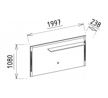 Тумба под ТВ Лоретто (Loretto) LORET-15pp+c Тумба под ТВ Лоретто (Loretto) LORET-15pp+c